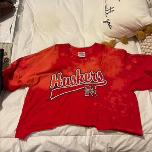 Huskers crop top ❤️